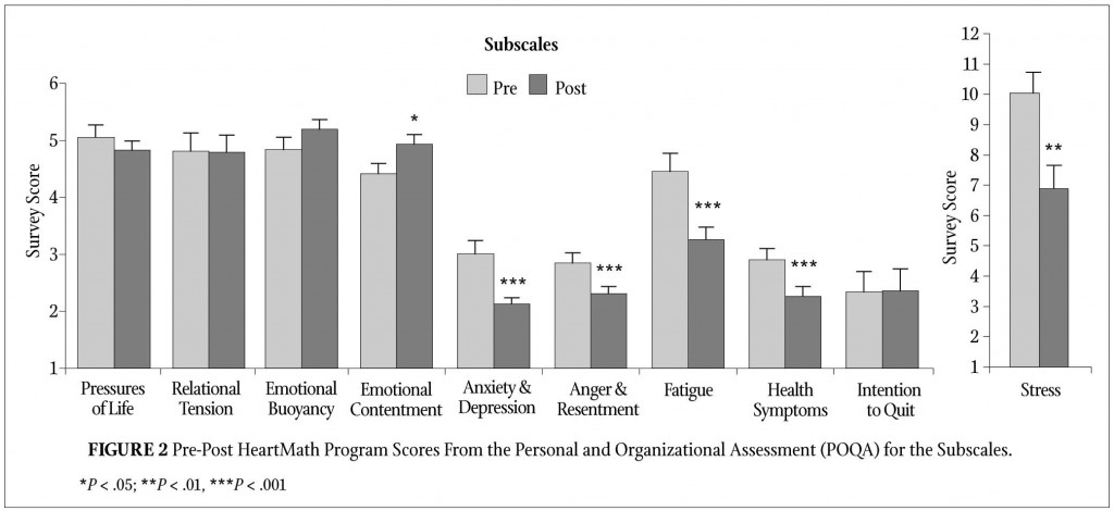 The Heart of Grinnell- What Makes a Healthy Community - Subscales Chart