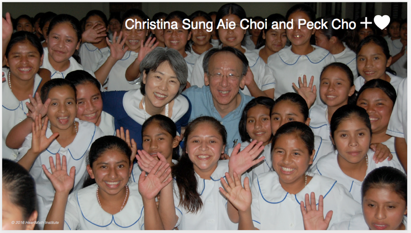 Christina Choi and Peck Cho