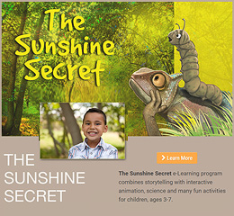 The Sunshine Secret Story Book Sunshine Secret