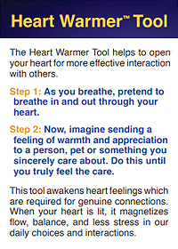 Heart Warmer Tool Card