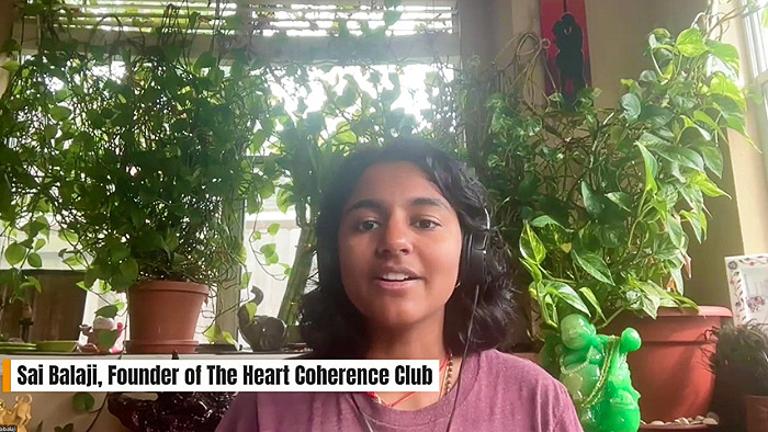 Sai Balaji, Founder of Heart Coherence Club
