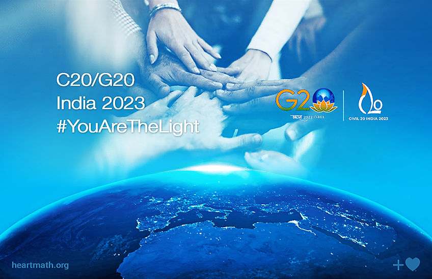 C20/G20 2023 - Helping to Shape Initiatives for Well-Being - HeartMath Institute